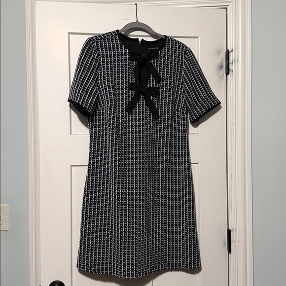 Cynthia Rowley Dresses & Skirts - Cynthia Rowley Black and White Houndstooth Mini Dress